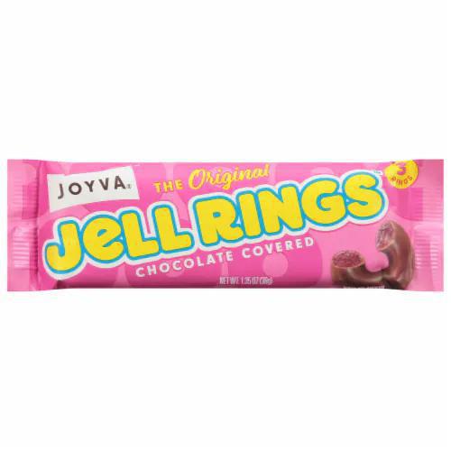 Joyva Chocolate Covered Marshmallow Jell Rings