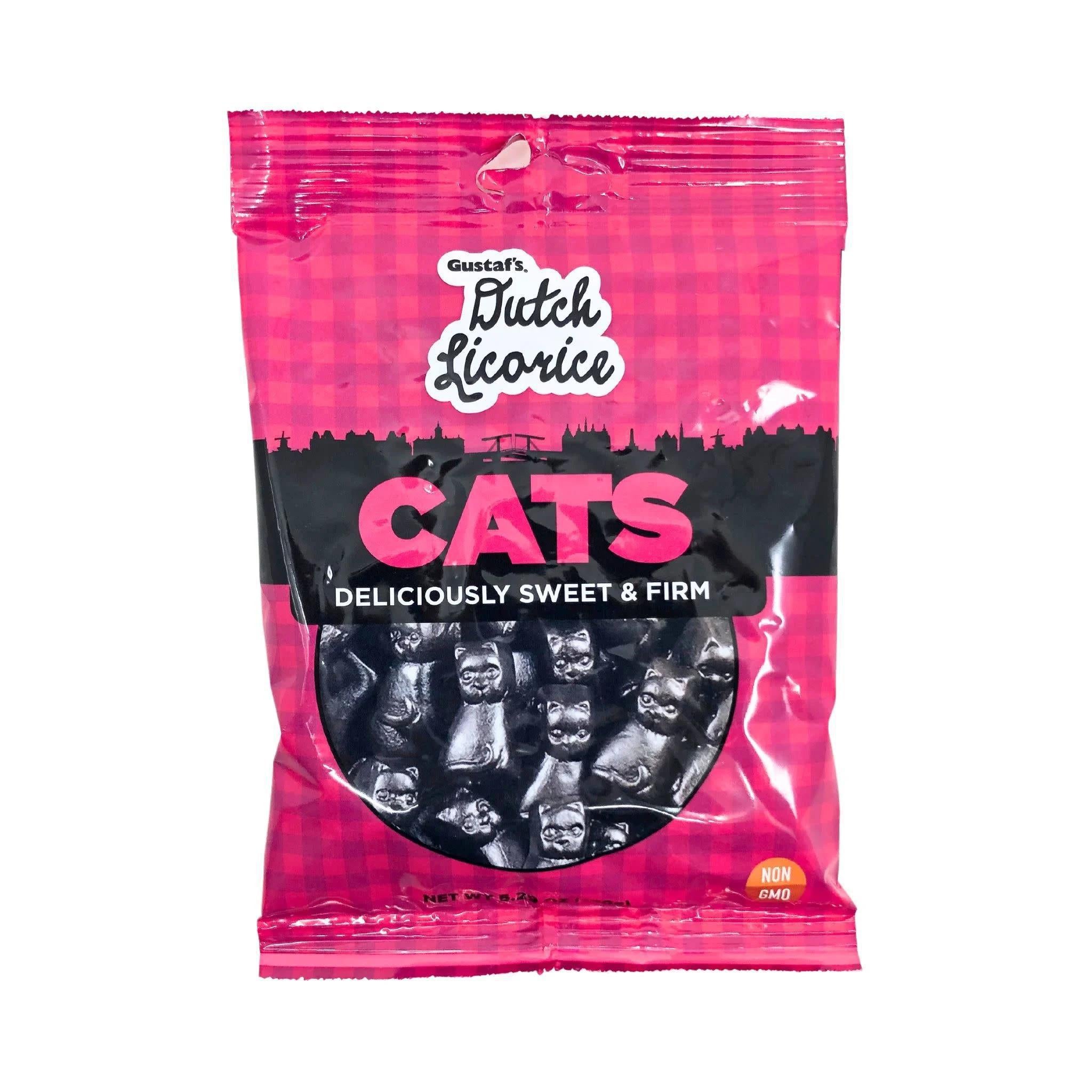Gustaf's Black Licorice Cats