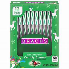 Brachs Wintergreen Candy Canes