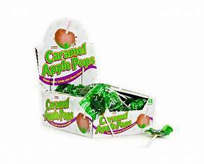 Sucettes glacées aux pommes et au caramel