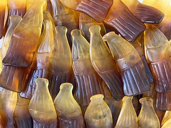 Bouteilles de cola géantes