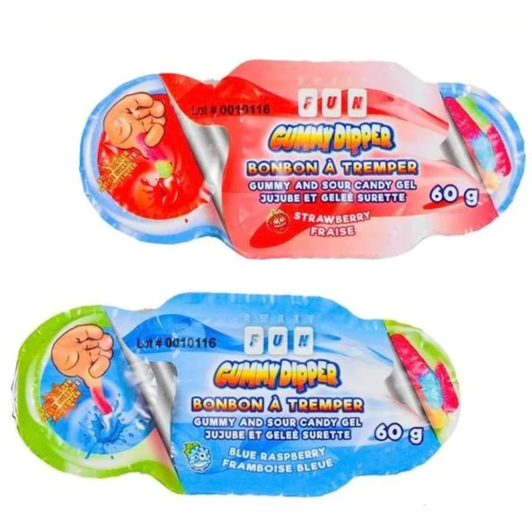 Trempette de bonbons gélifiés