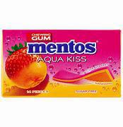 Mentos Aqua Kiss Strawberry Mandarin Gum