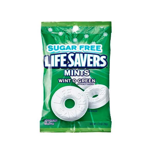 Lifesavers Wint O Green Mints Sugar Free