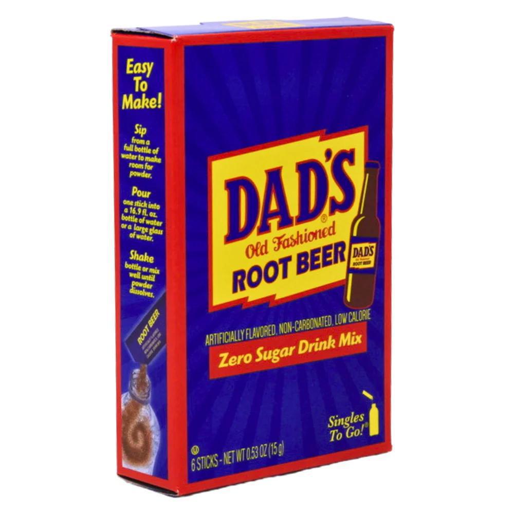 Dad's Root Beer Singles To Go Zero Sugar