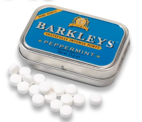 Barkley's Intense Peppermint Mints
