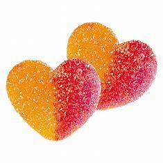 Valentine's Peach Hearts