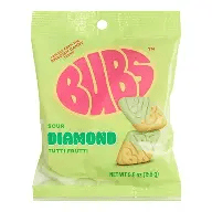Bubs Sour Tutti Frutti Mini Diamonds