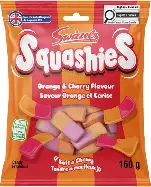 Squashies Orange & Cherry