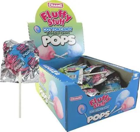 Charms Blow Pops Cotton Candy