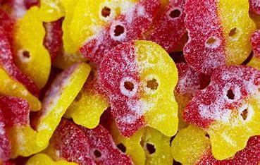 BUBS Giant Fizzy Sour Skulls