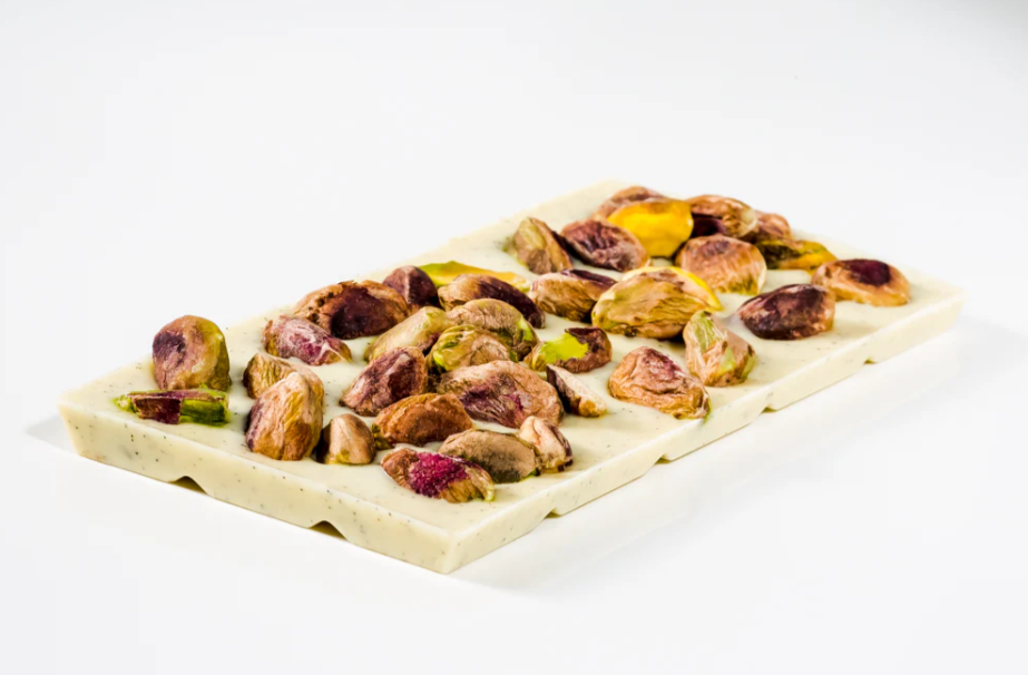 White Chocolate With Pistachios