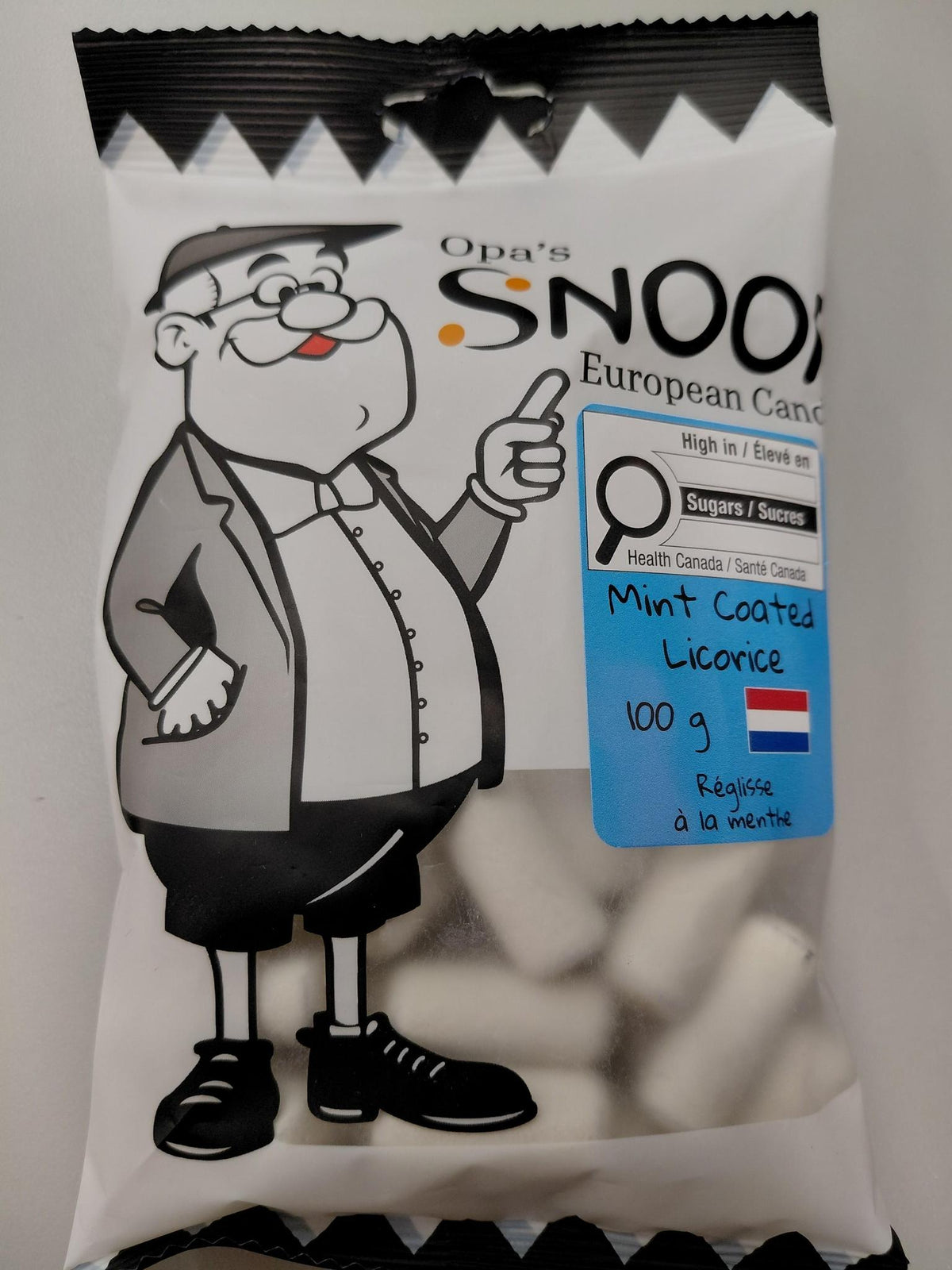 Snoop Mint Coated Licorice