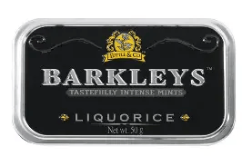 Barkleys Liquorice Mints