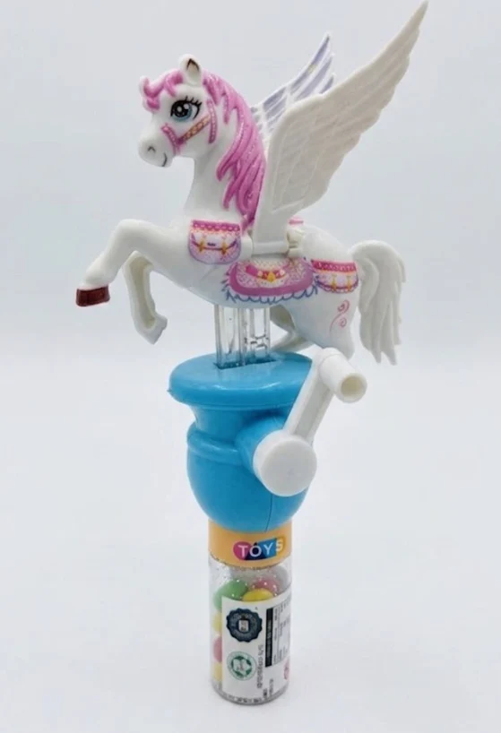 Pegasus Wind Up Toy With Candy