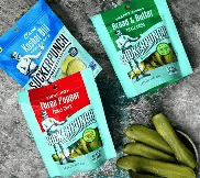 Suckerpunch Cornichons aigres-doux « Snappy », pack de 3