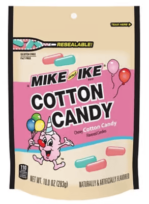 Mike And Ike Cotton Candy